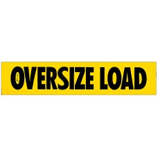 Magnetic (18" X 84") Oversize Load Sign - For Truck Or Trailer